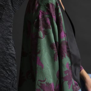 Afrodite - Kimono Corto Green Plum