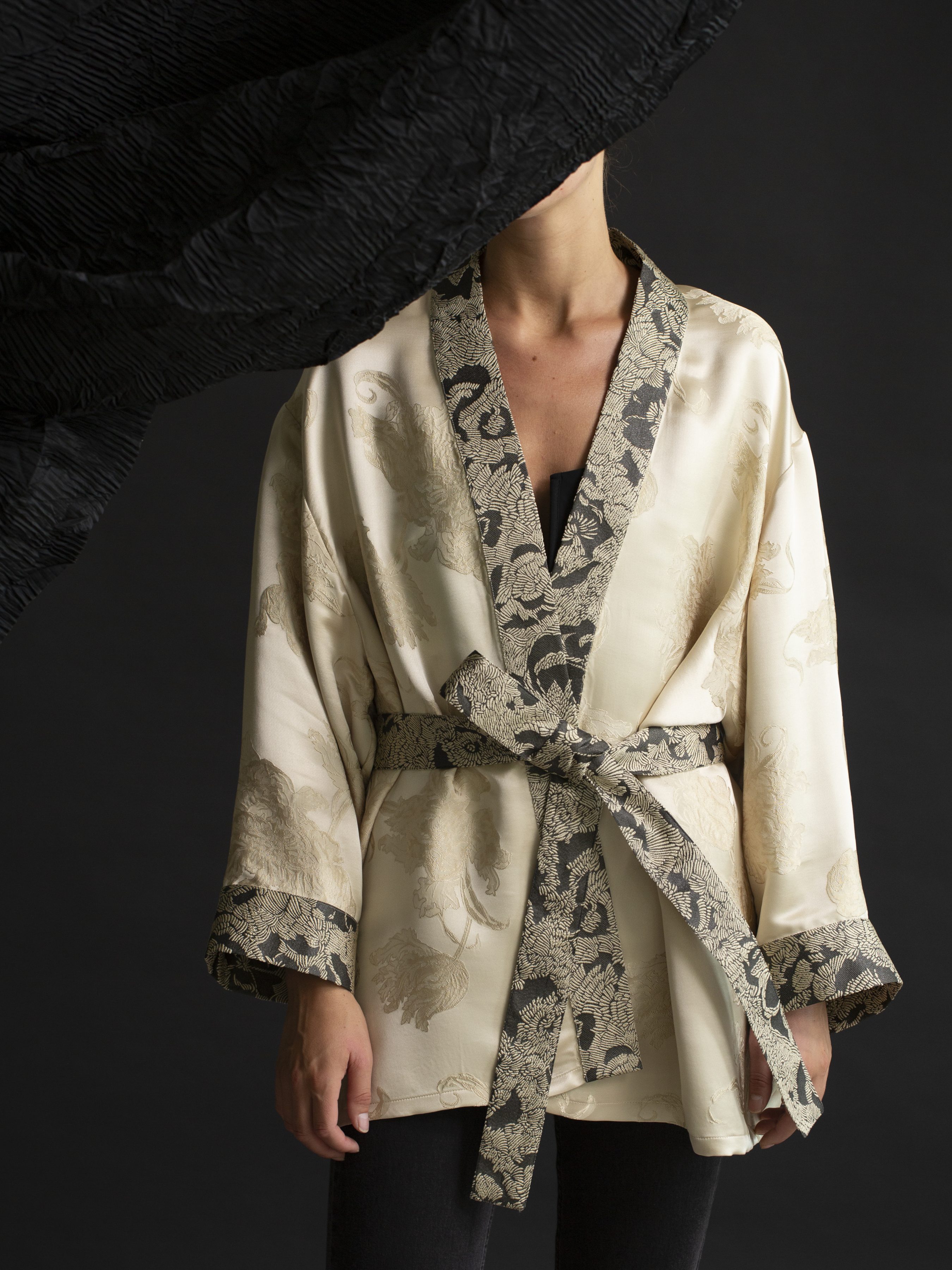 Kimono longuette white